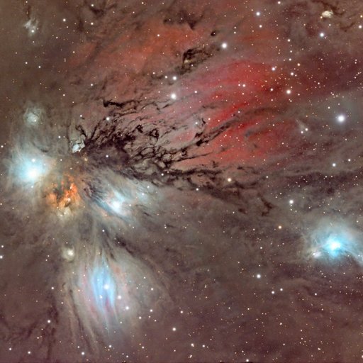 NGC 2170 Nebulosa del Ángel